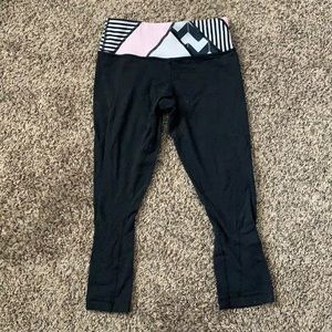 Lulu lemon cropped leggings